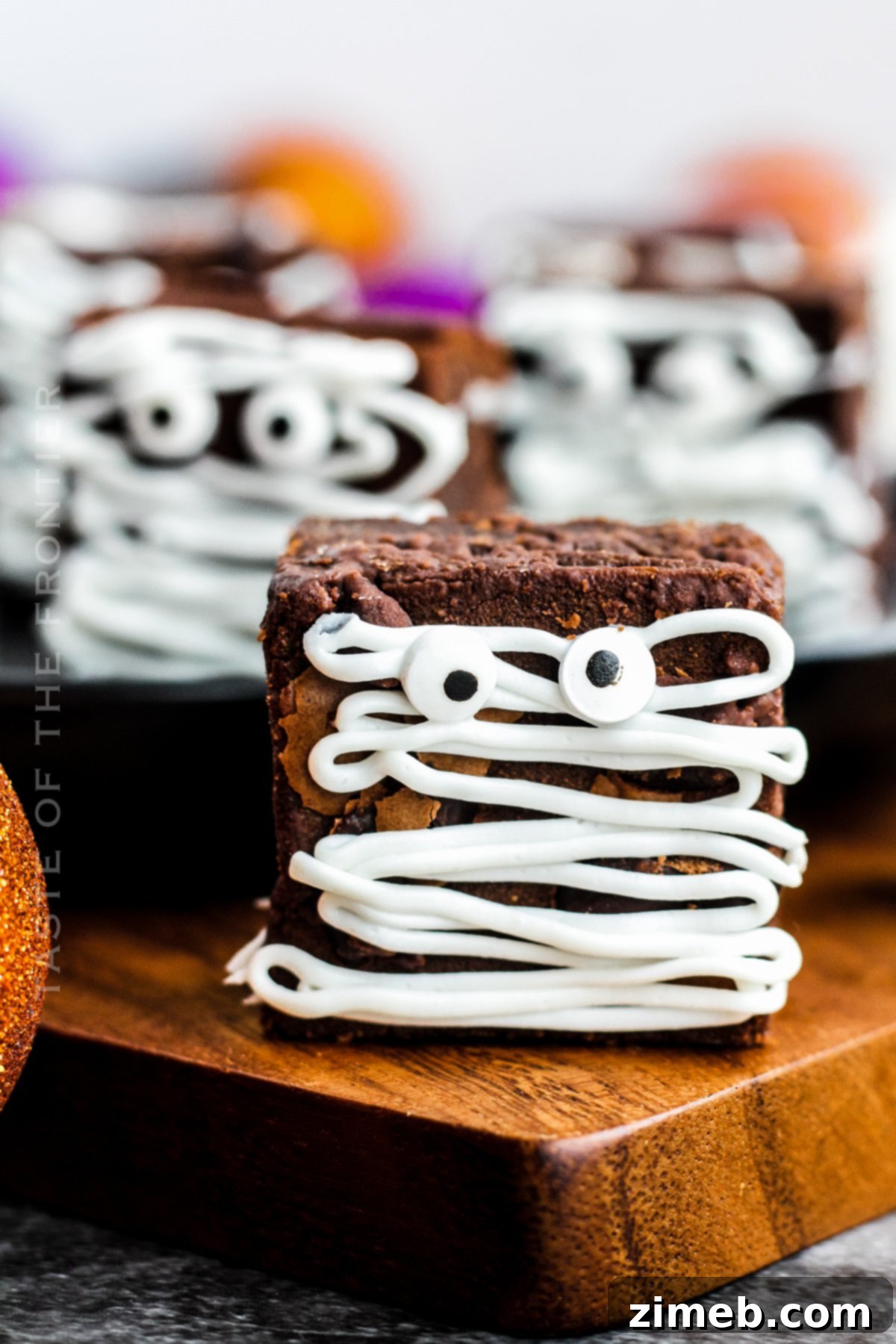 Bandaged Brownies 2 Mummy Brownies