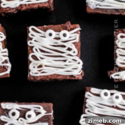 Bandaged Brownies 24 Mummy Brownie Bars