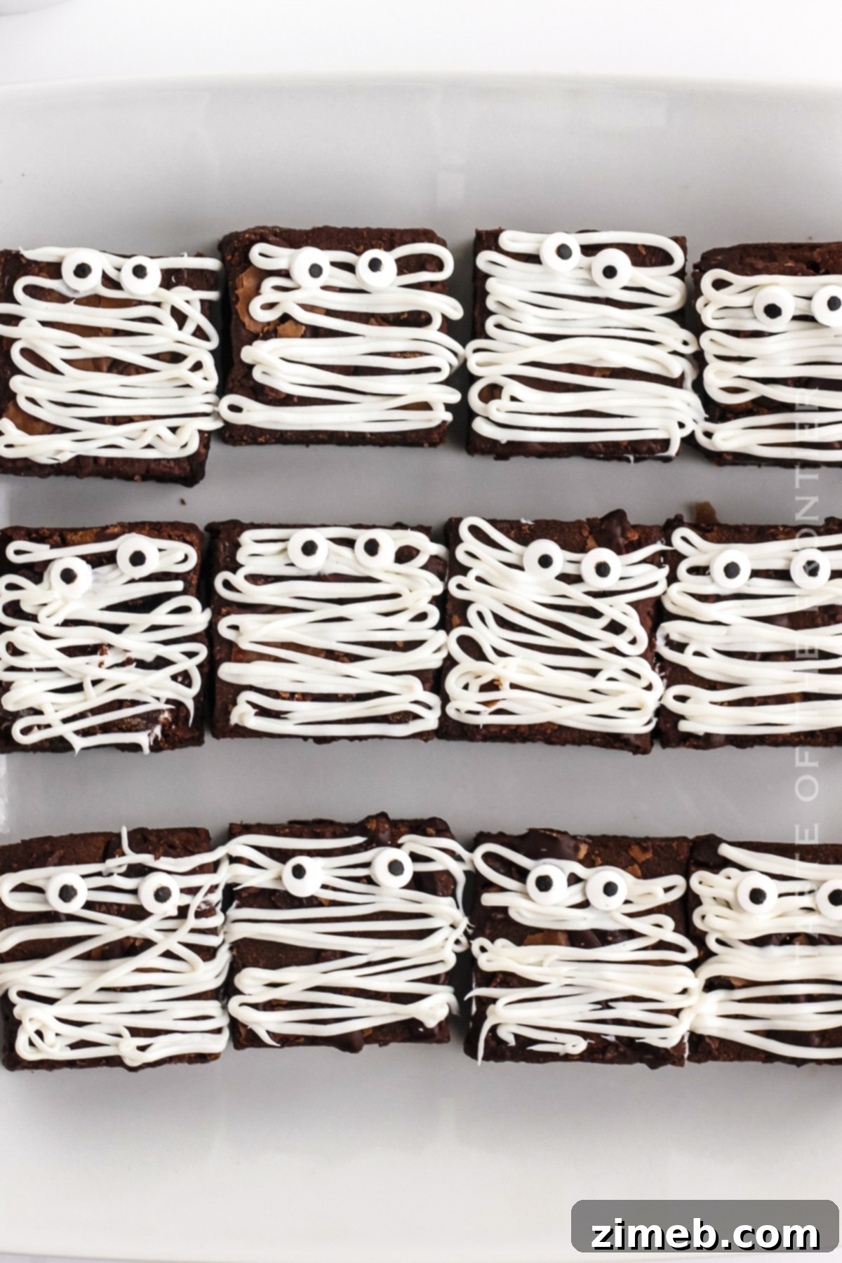 Bandaged Brownies 10 Easy Mummy Treats for Halloween