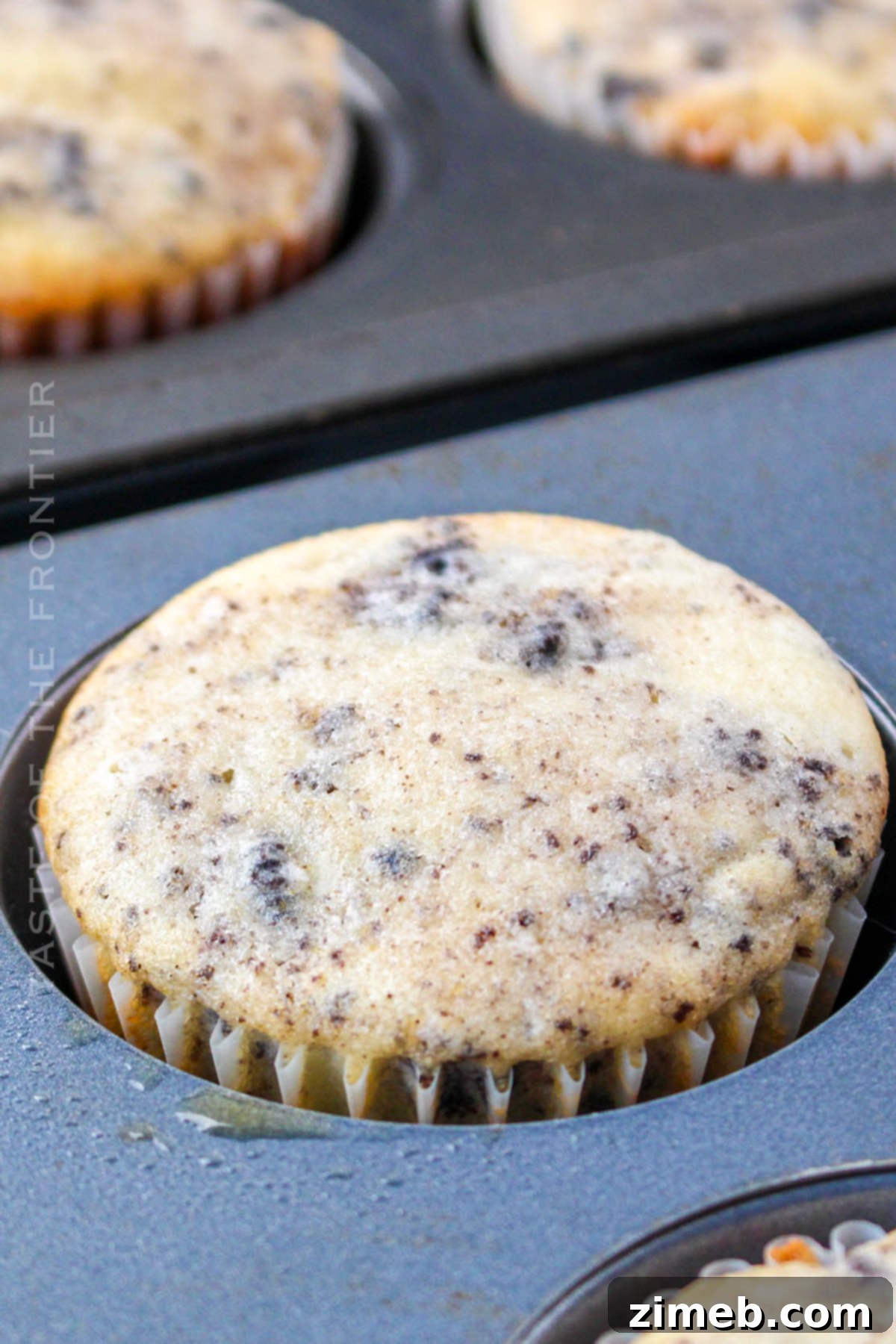 Baked Oreo cupcakes ready for decoration to become charming owl treats.