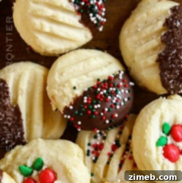 Classic Rum Cake 12 Whipped Shortbread Cookies