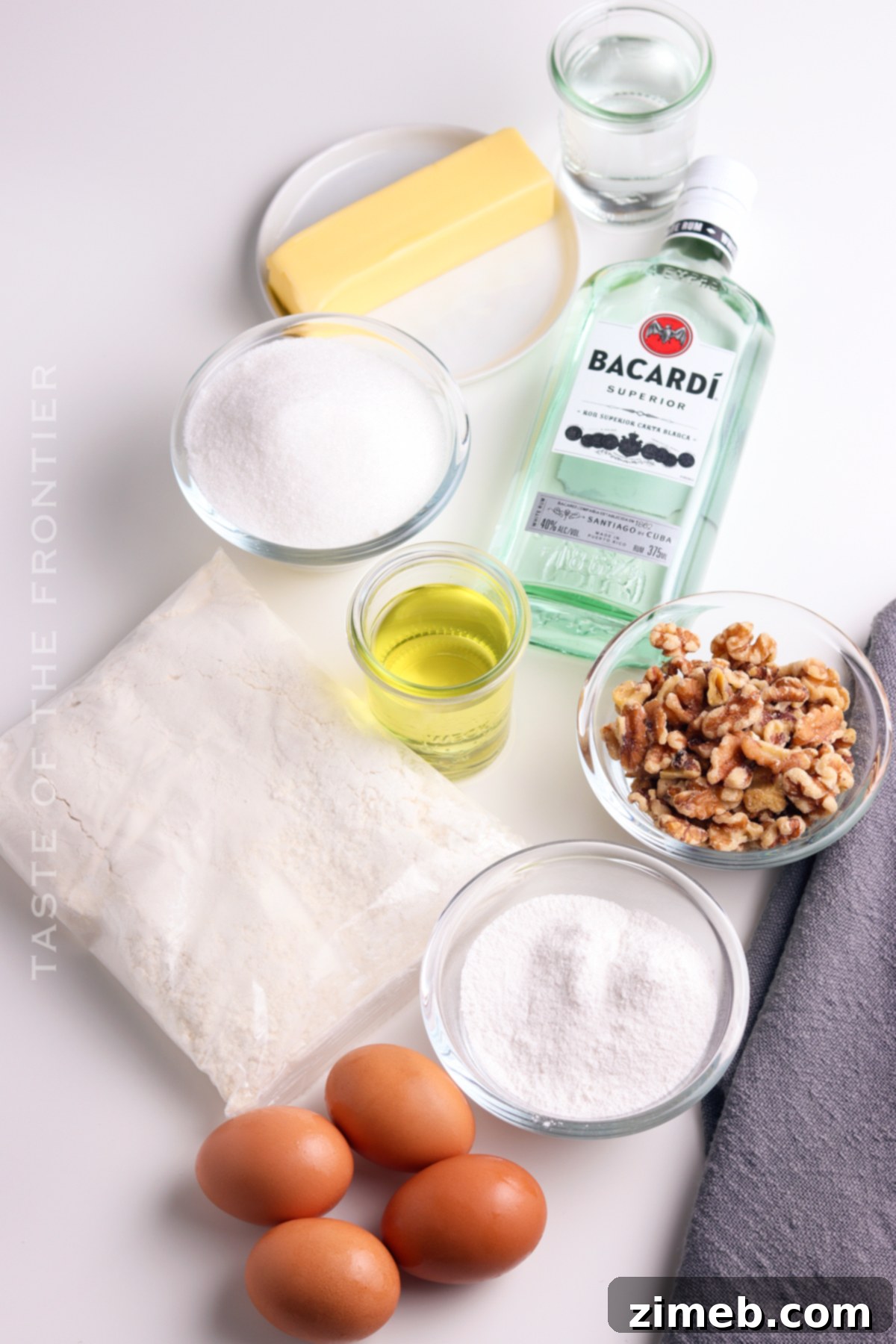 Classic Rum Cake 4 Essential Ingredients for a Perfect Rum Cake