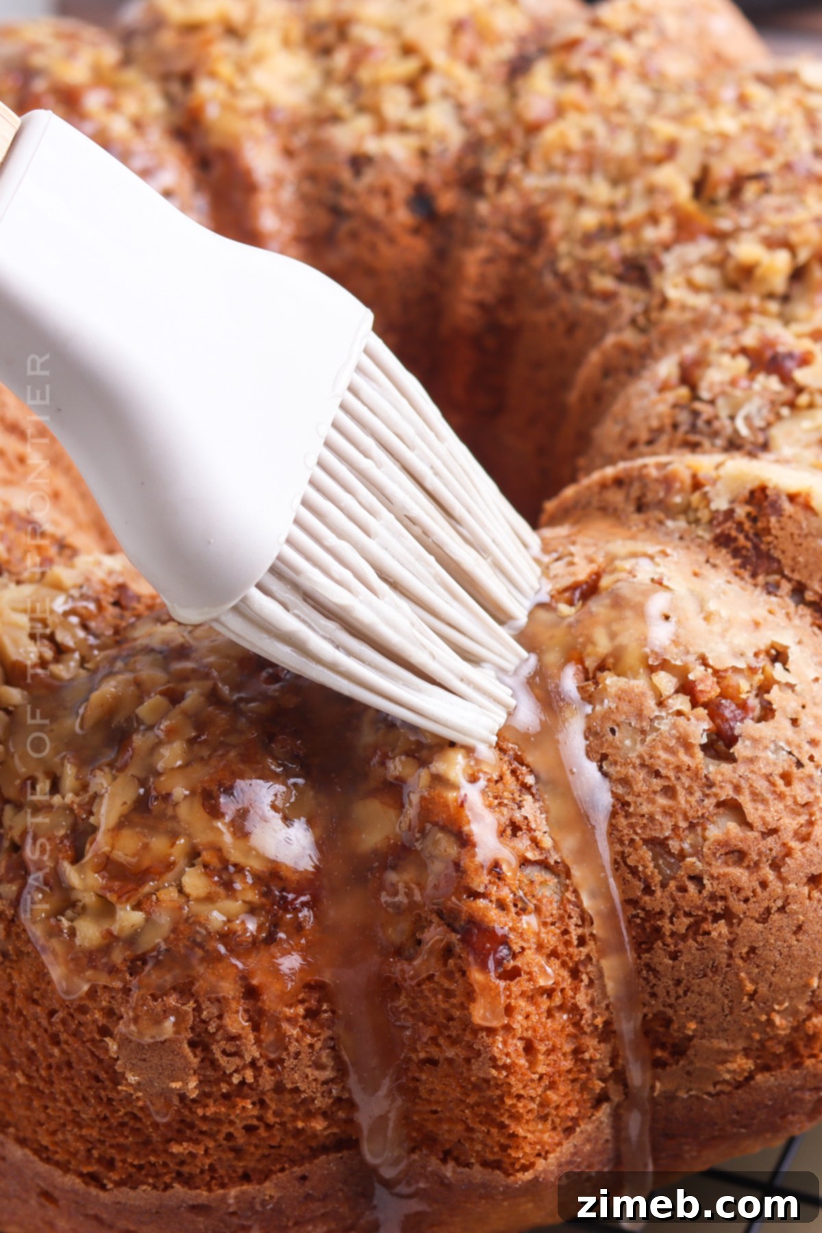 Classic Rum Cake 7 Making Rum Sauce: The Secret to a Moist Cake