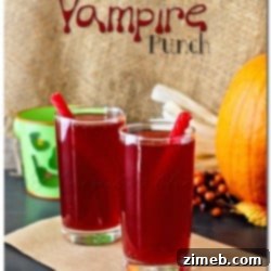Phantom Franks 12 Vampire Punch Halloween Drink for parties
