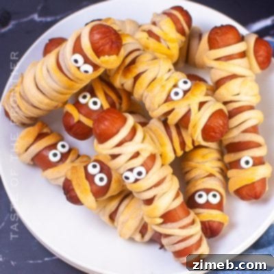 Mummy Dogs wrapped in pastry