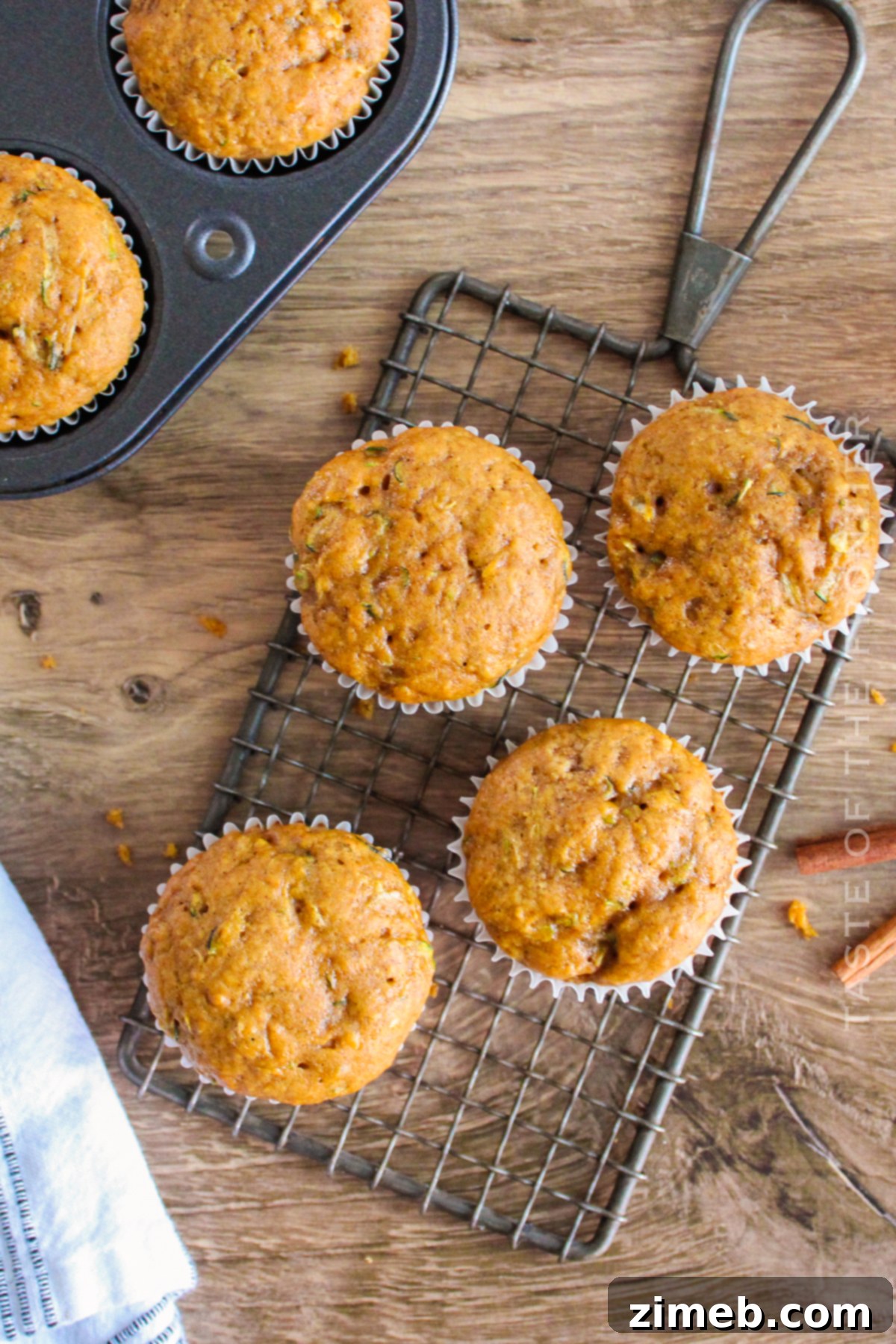 Spiced Autumn Zucchini Pumpkin Delights 20 Pumpkin and zucchini side-by-side