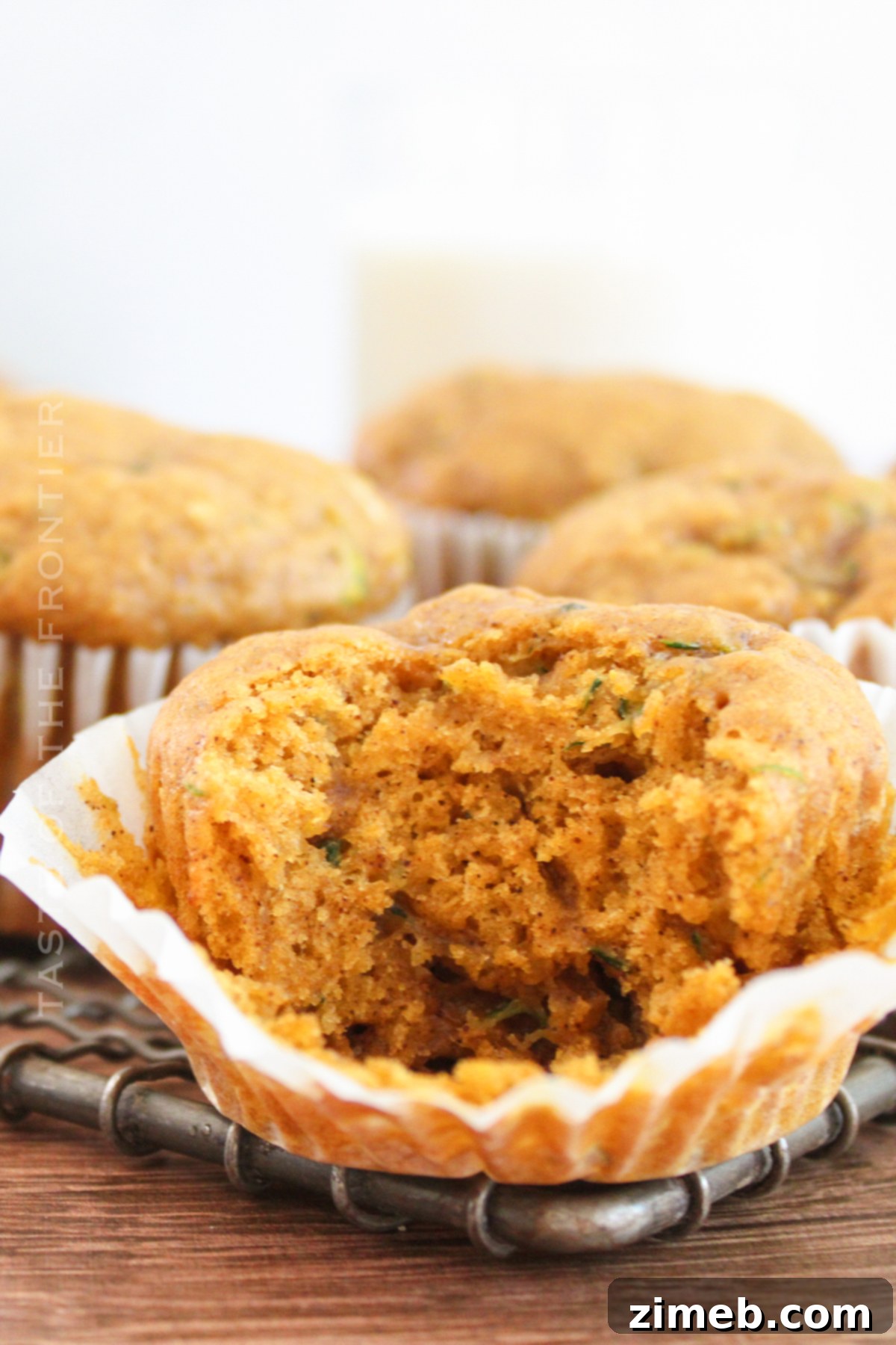 Spiced Autumn Zucchini Pumpkin Delights 21 Fall breakfast muffins ready to be served