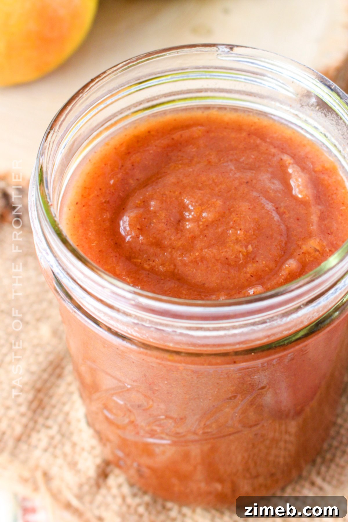 Pear Butter Recipe, a delicious homemade spread for fall breakfasts.