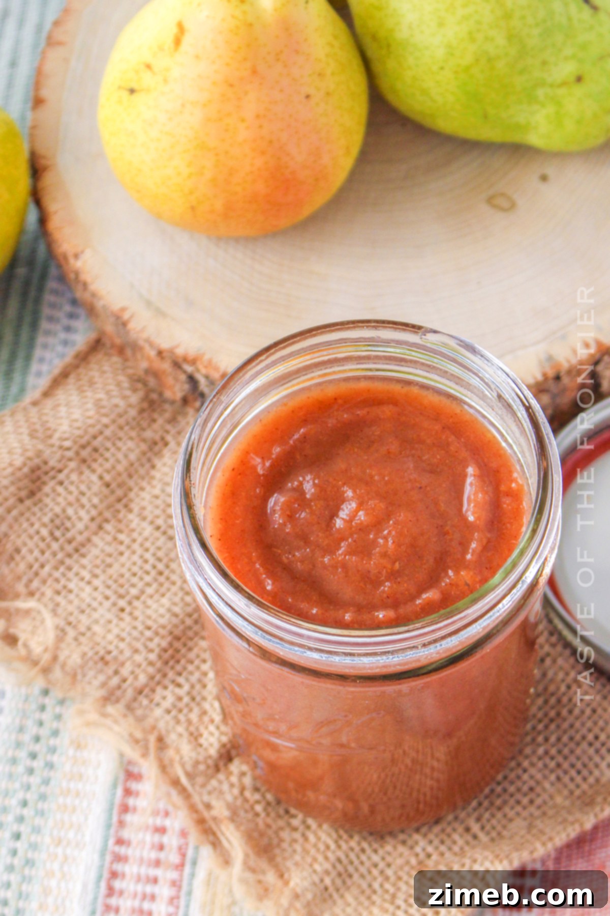 Best spread to make with fall fruit.