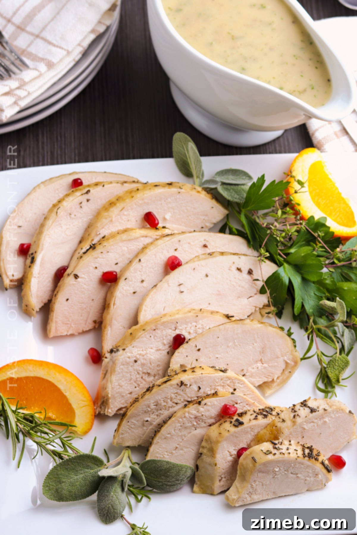 Effortless Slow Cooker Turkey Breast Perfection 20 Sliced turkey for holiday meal