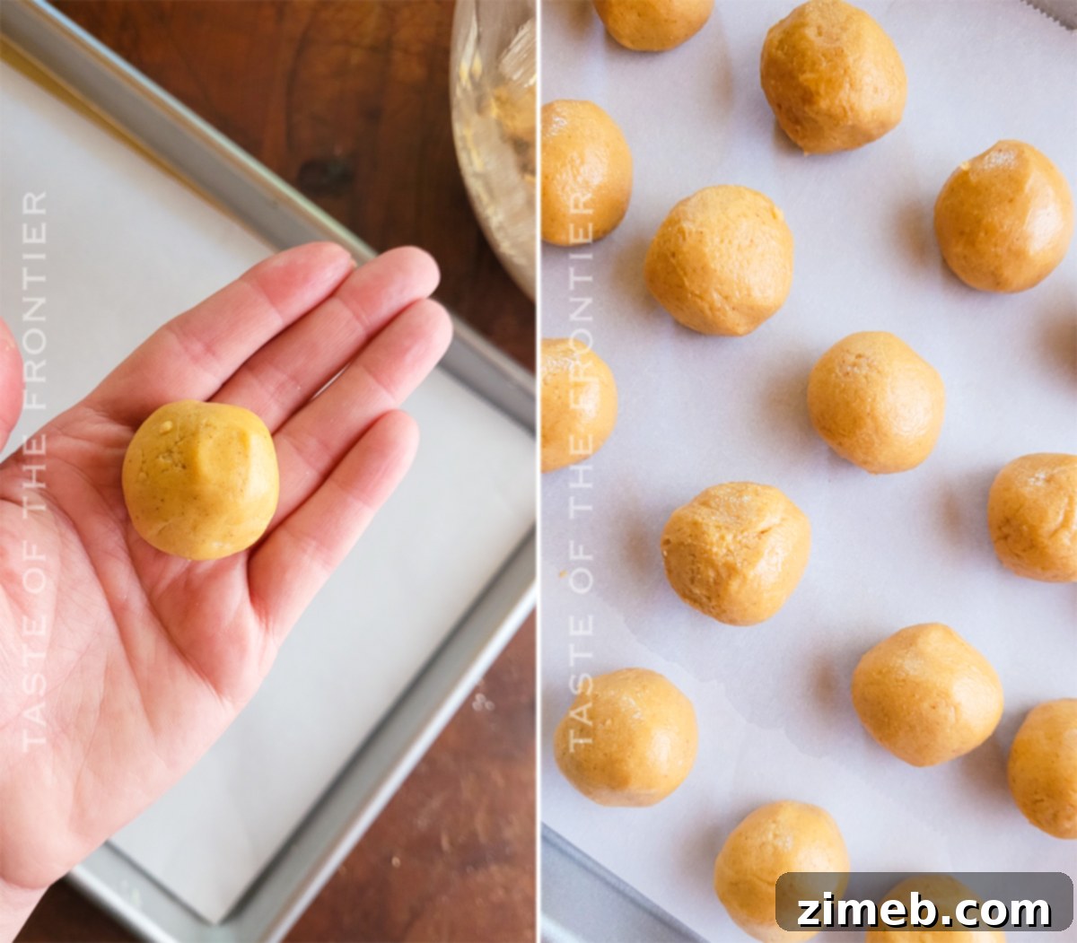 The Forest Eye 7 rolling peanut butter balls