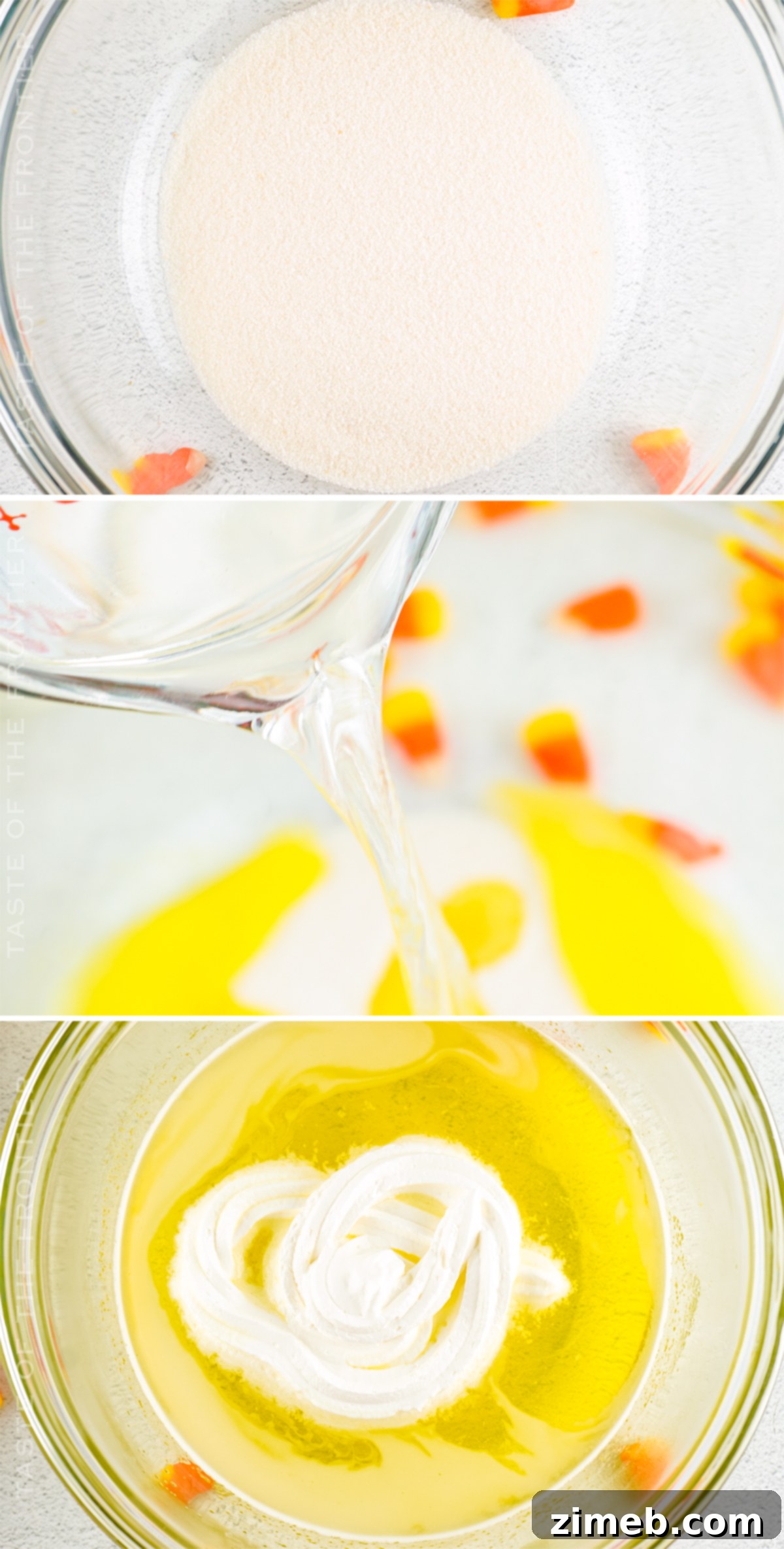 how to make yellow layer