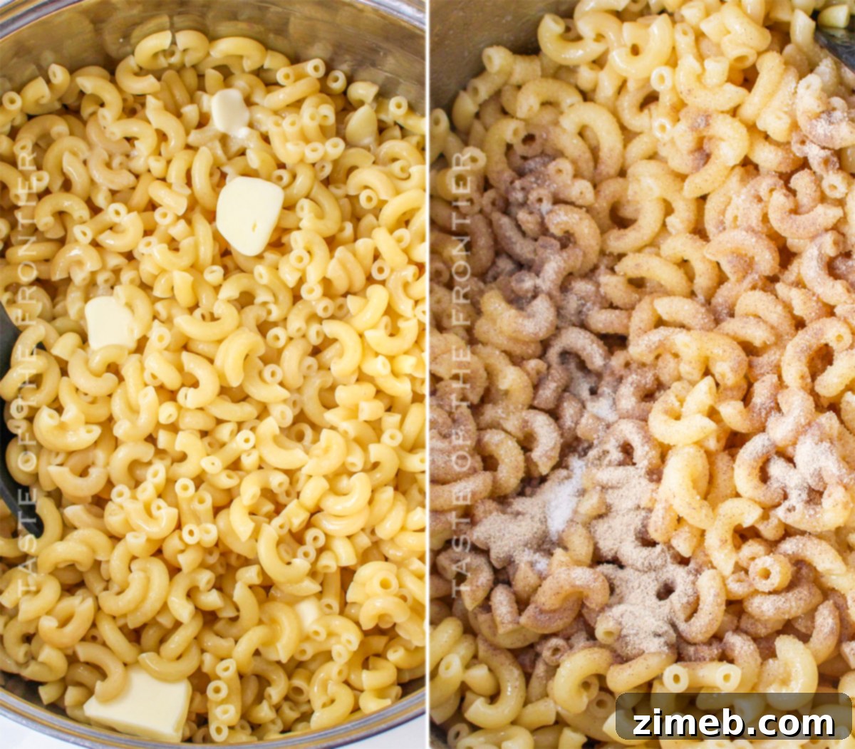 Ultimate Baked Mac and Cheese 4 Process of making creamy Baked Mac and Cheese