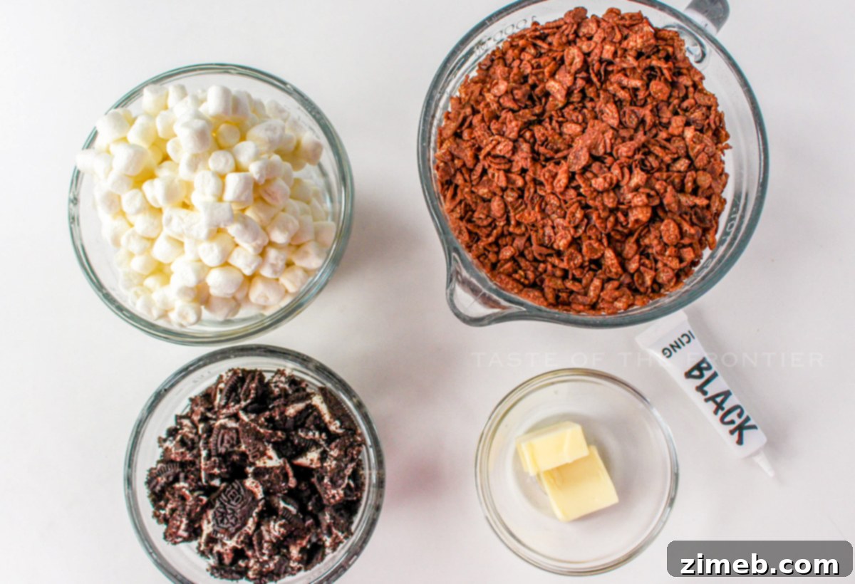 Santa's Coal Delivery 4 Ingredients for Easy No-Bake Christmas Coal Candy