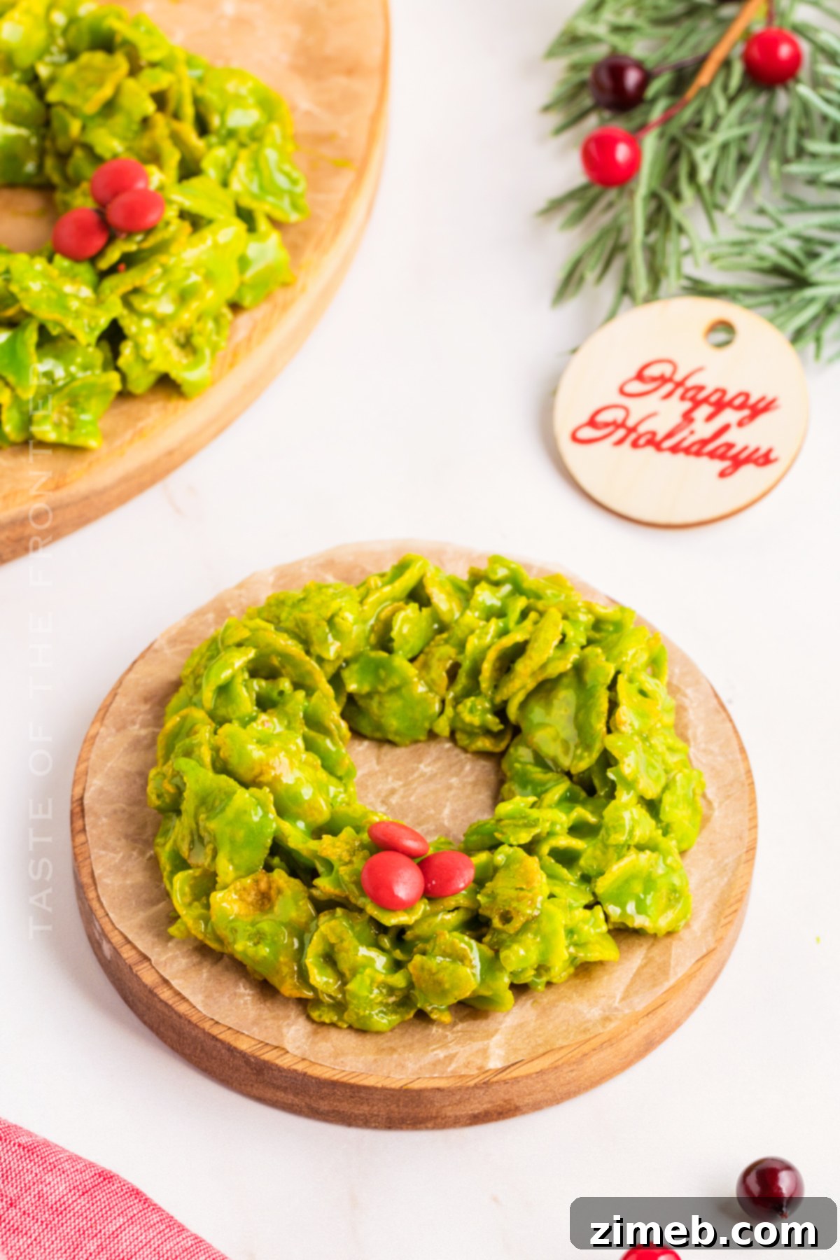 Easy Cornflake Wreaths 2 Festive Christmas Cornflake Wreaths