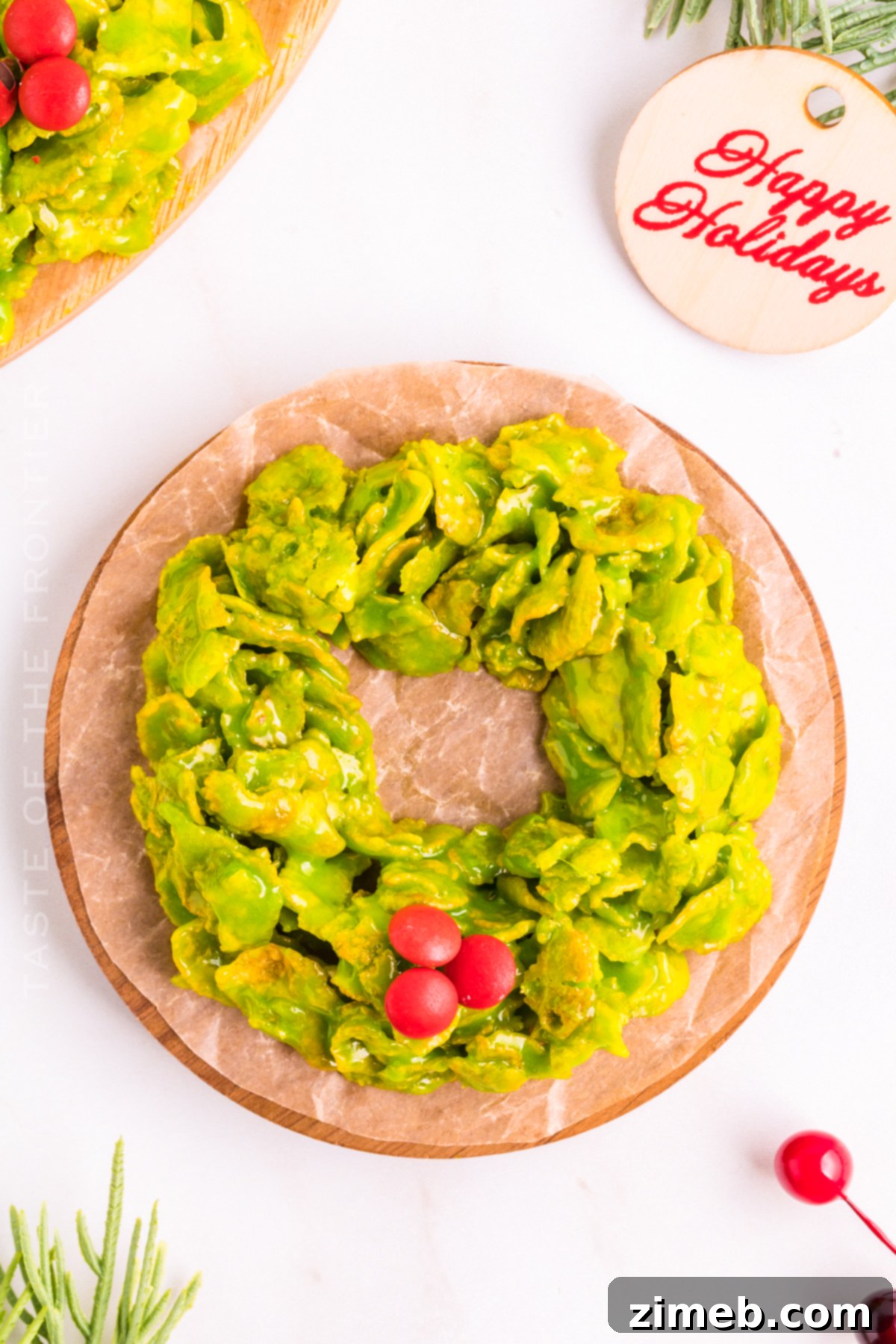 Easy Cornflake Wreaths 17 Simple Cornflake Wreaths for Christmas
