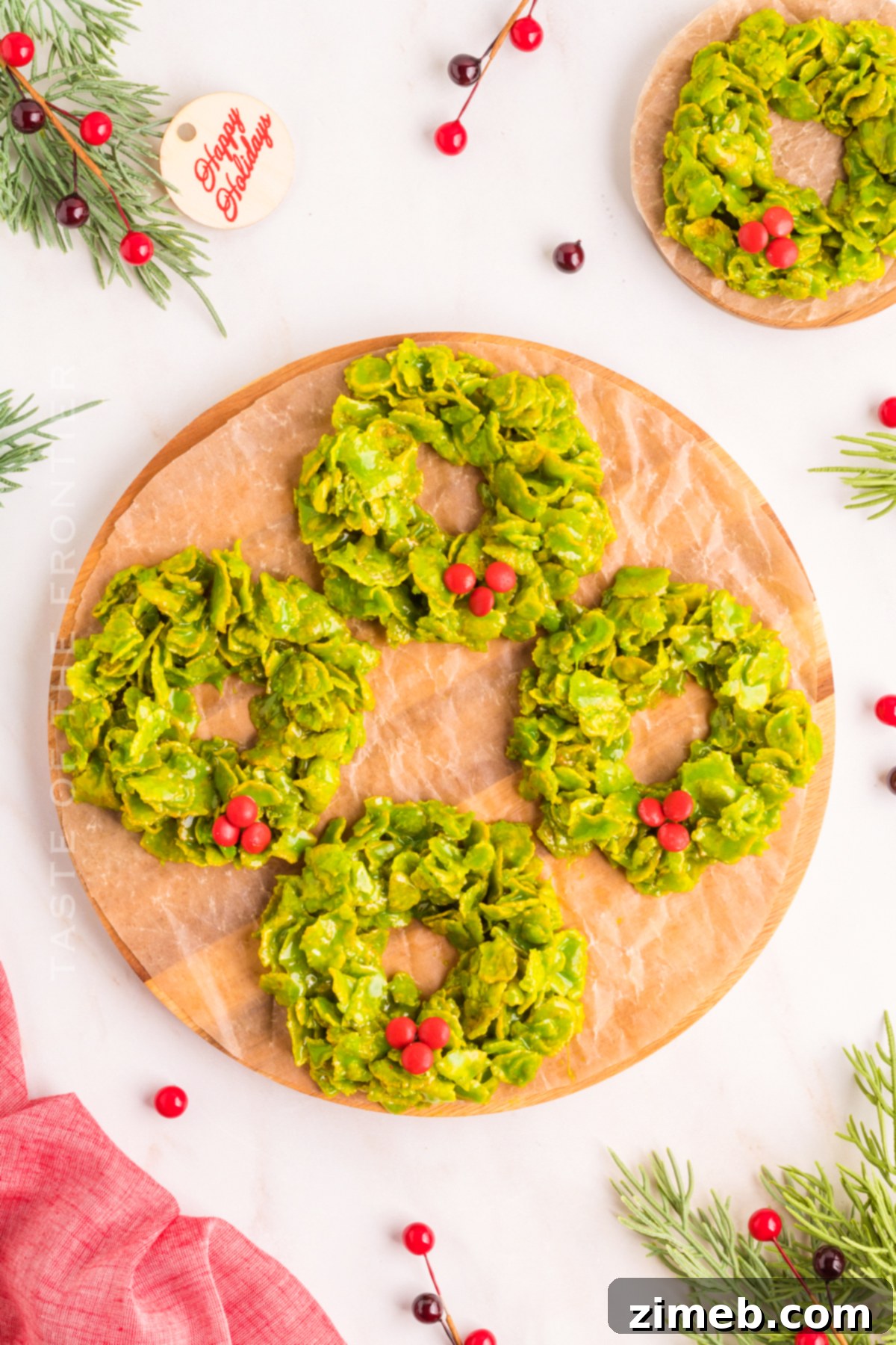 Easy Cornflake Wreaths 3 Easy No-Bake Marshmallow Treats