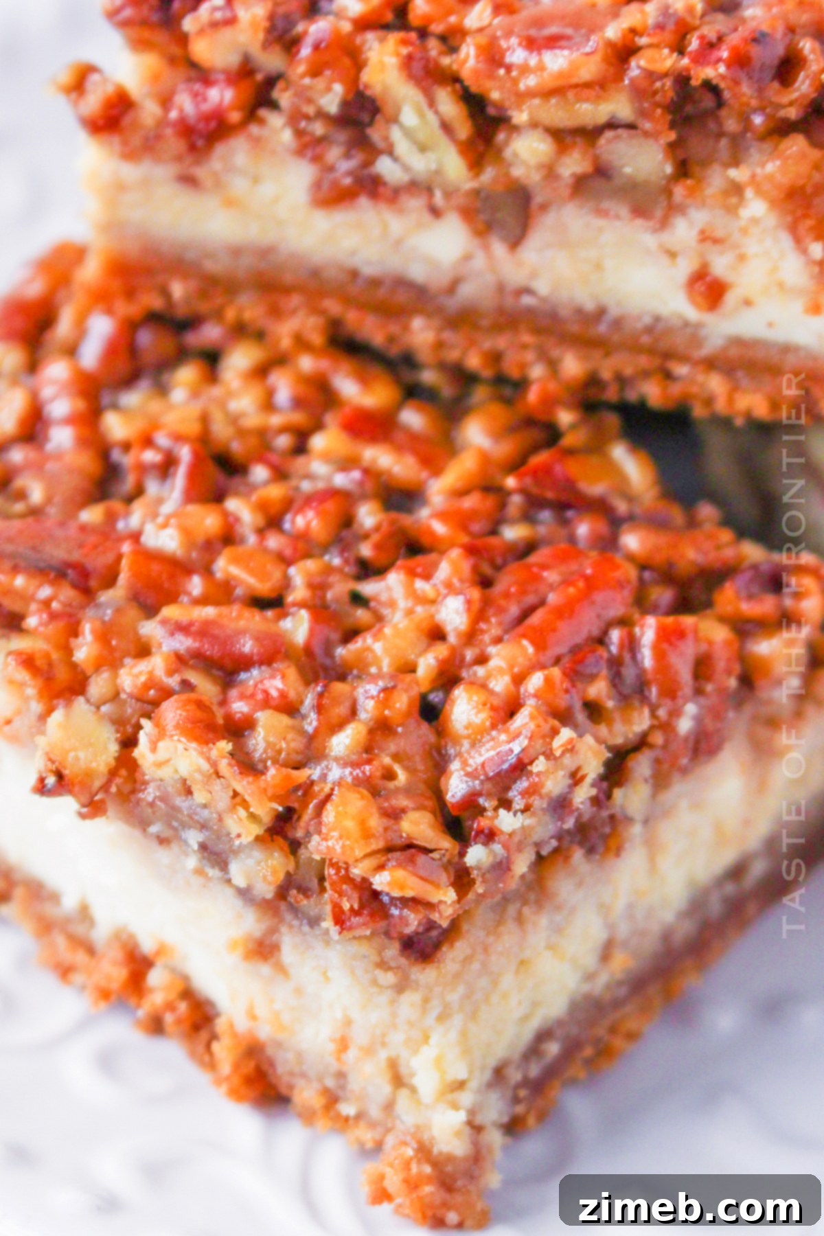 Pecan Pie Cheesecake Bars Recipe