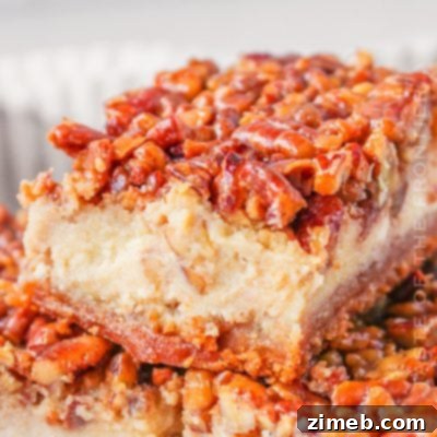Pecan Pie Cheesecake Bars