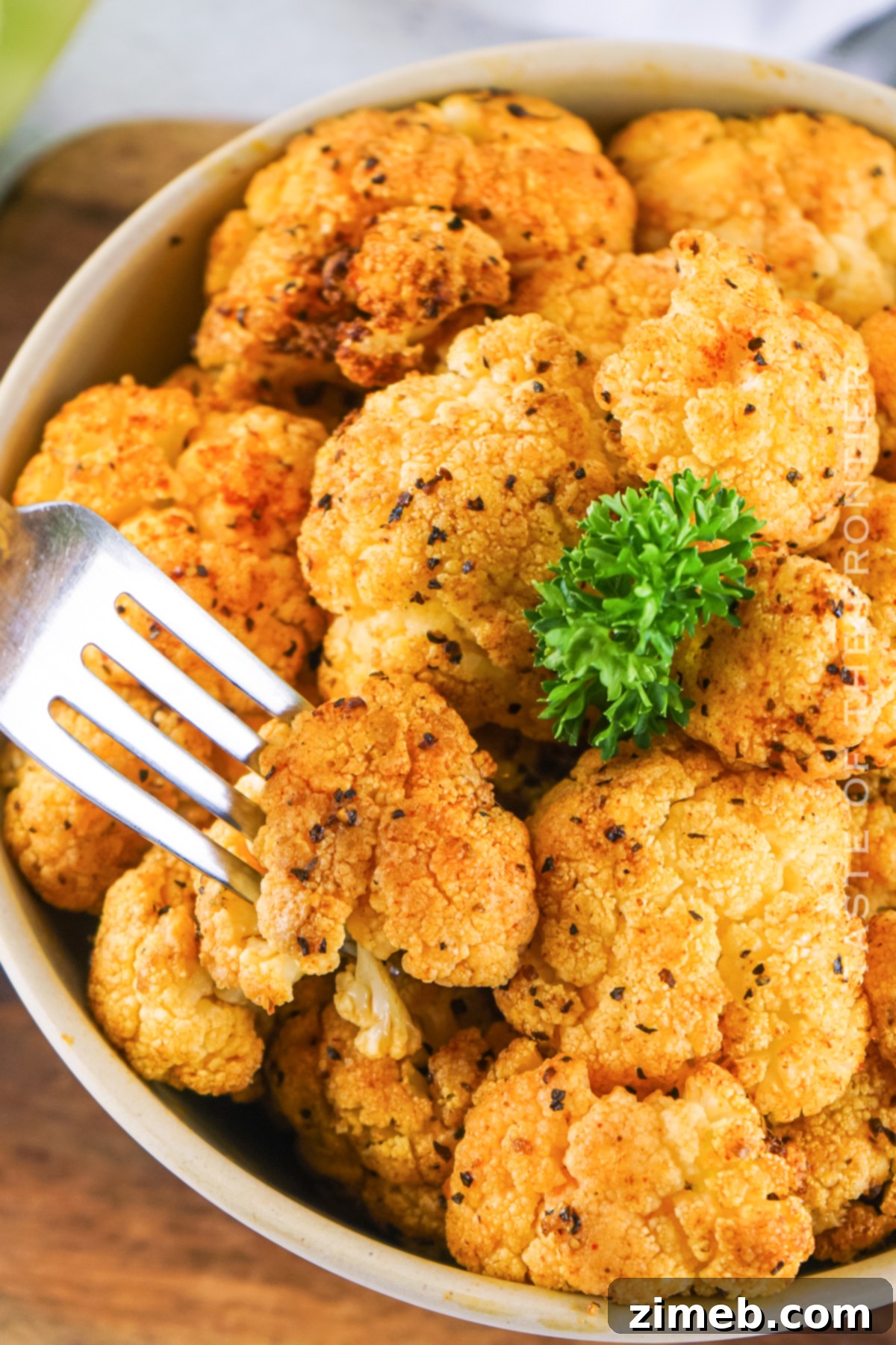 Holiday Side Dish – Air Fryer Cauliflower