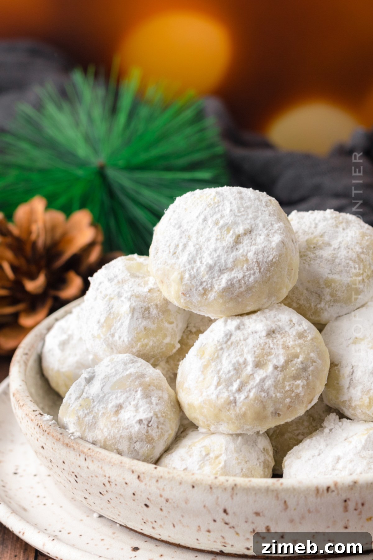 Easy Wedding Cookies, a simple and delightful recipe for buttery pecan cookies.