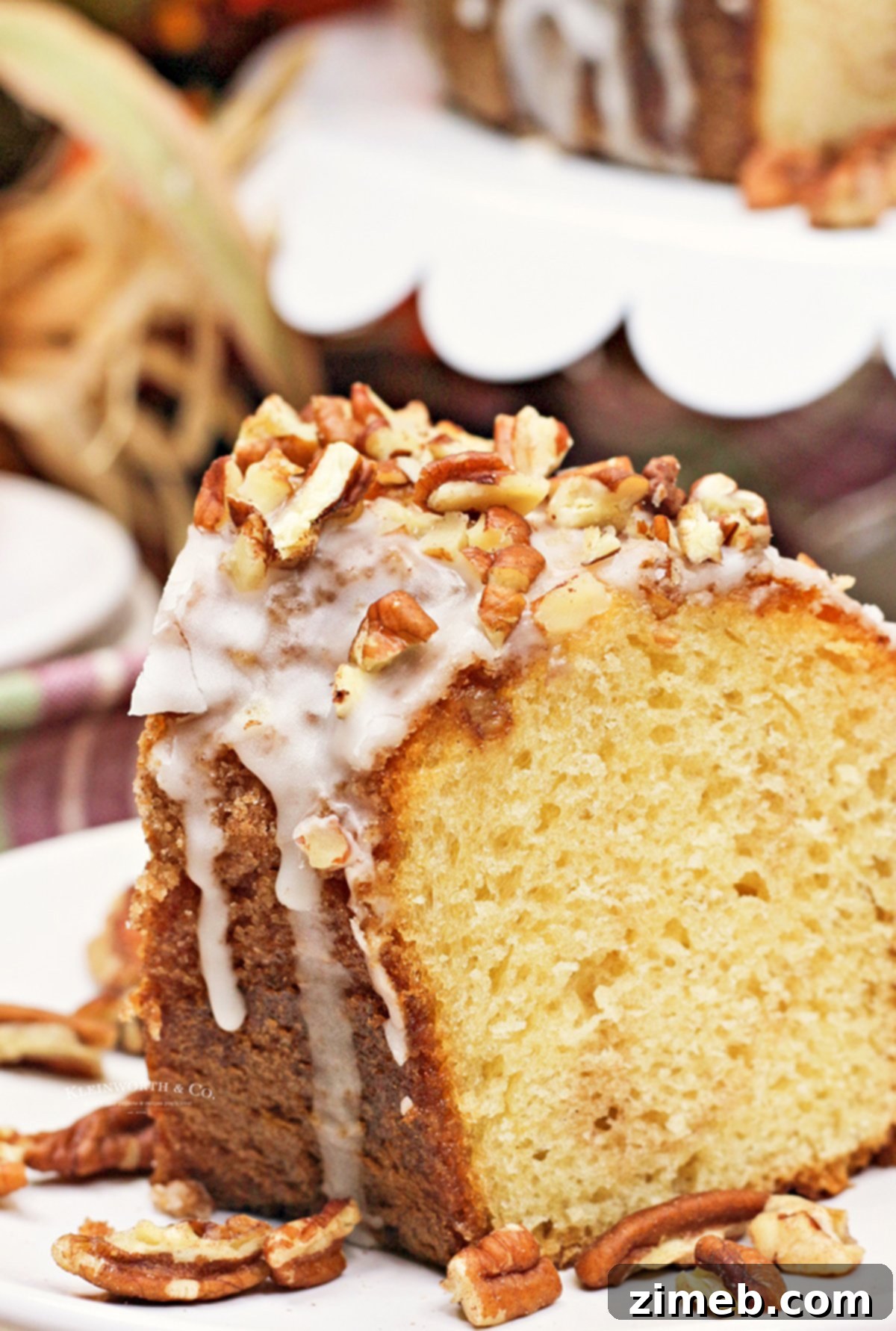 Decadent Bourbon Cake 11 Spice Cake for Fall with Bourbon Glaze
