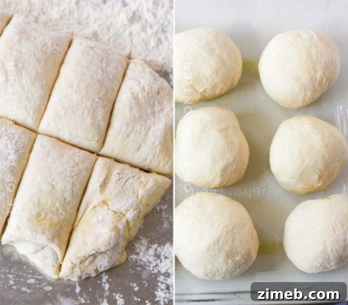 Hands-Off Dinner Rolls 7 rolling the dough