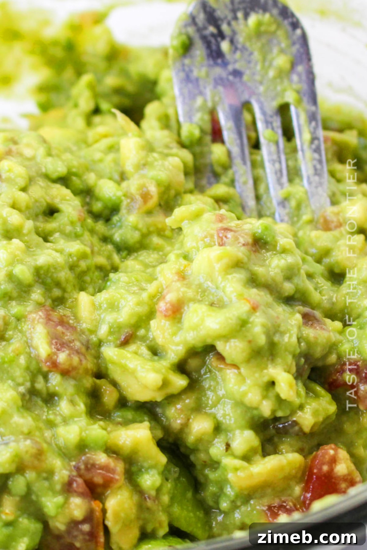 Effortless Guacamole 8 avocado appetizer