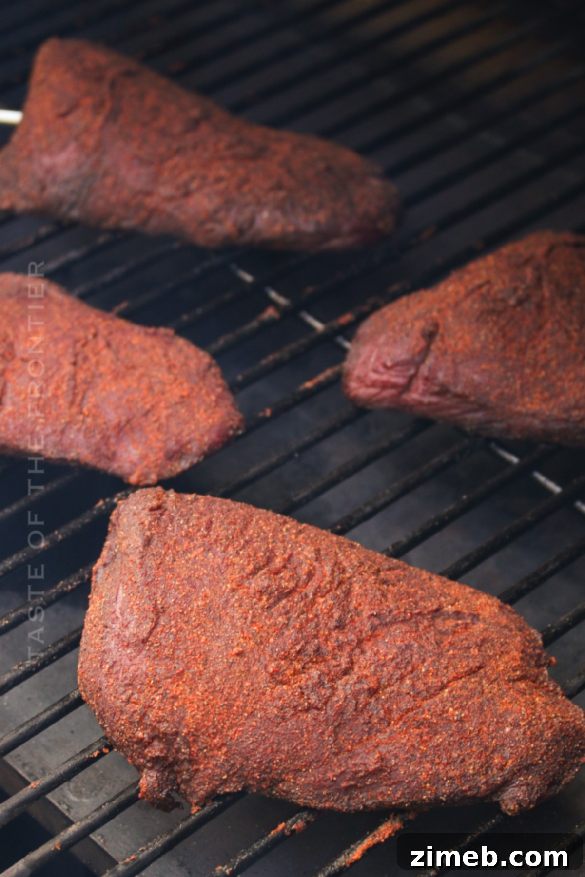 Smoked Venison on a Traeger Grill