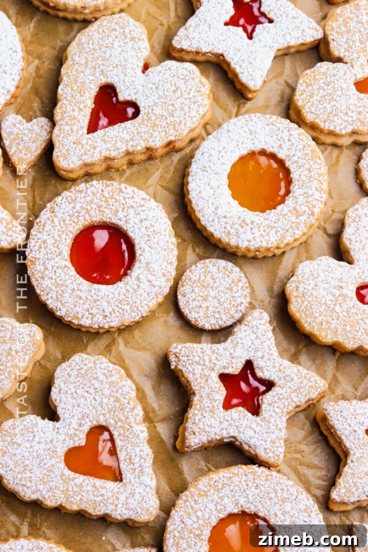 recipe for Linzer Cookies