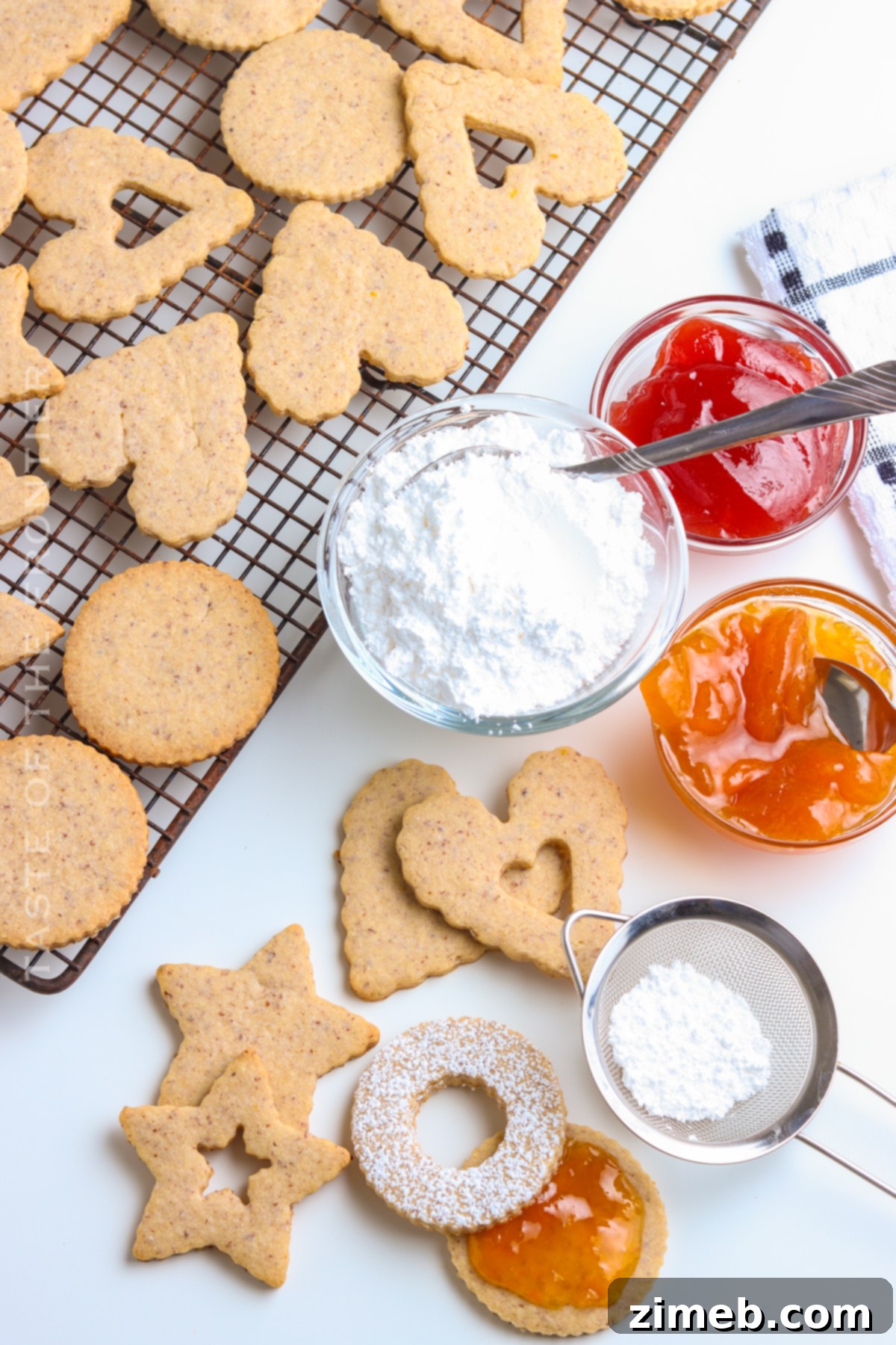 adding jam