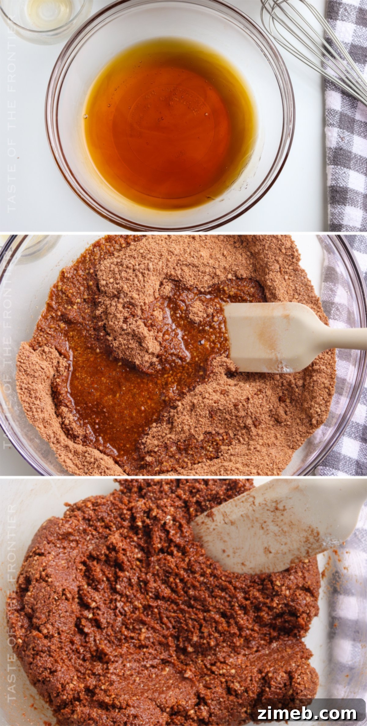Chocolate Rum Truffles 6 Making No-Bake Rum Balls step-by-step