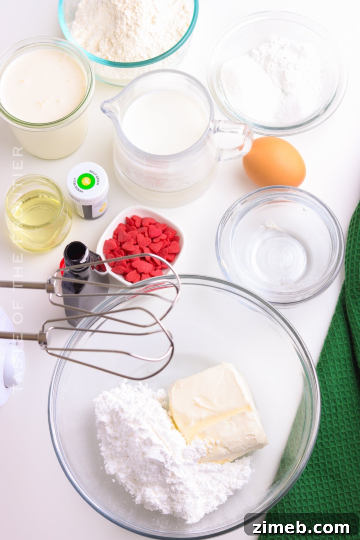 Grinch Green Flapjacks 7 Step-by-step process of making Grinch Pancakes