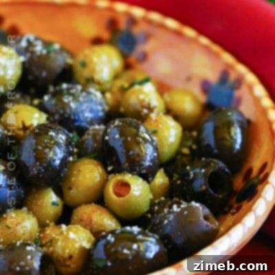 Recipe for Smoked Olives