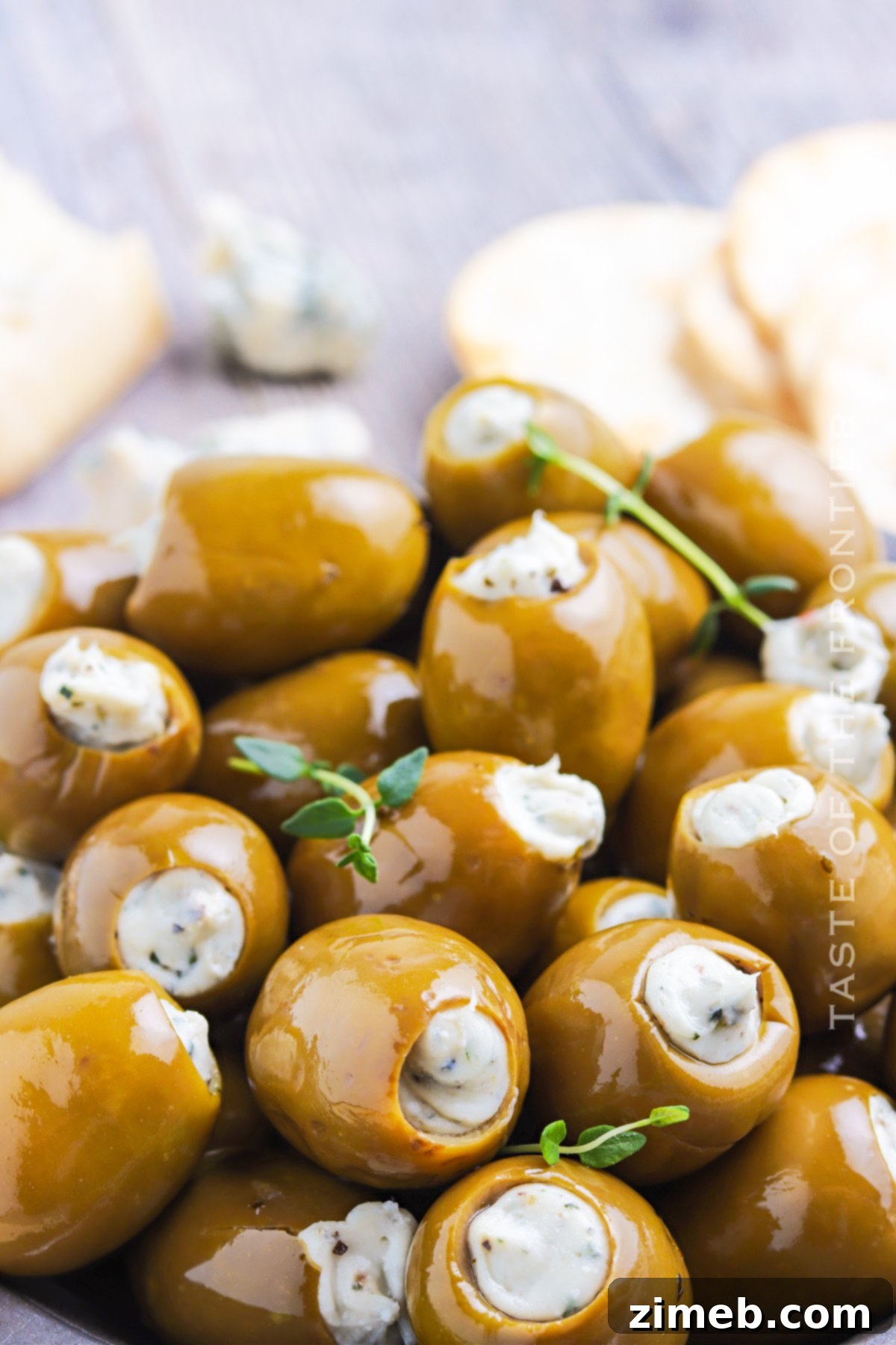recipe for Stuffed Olives