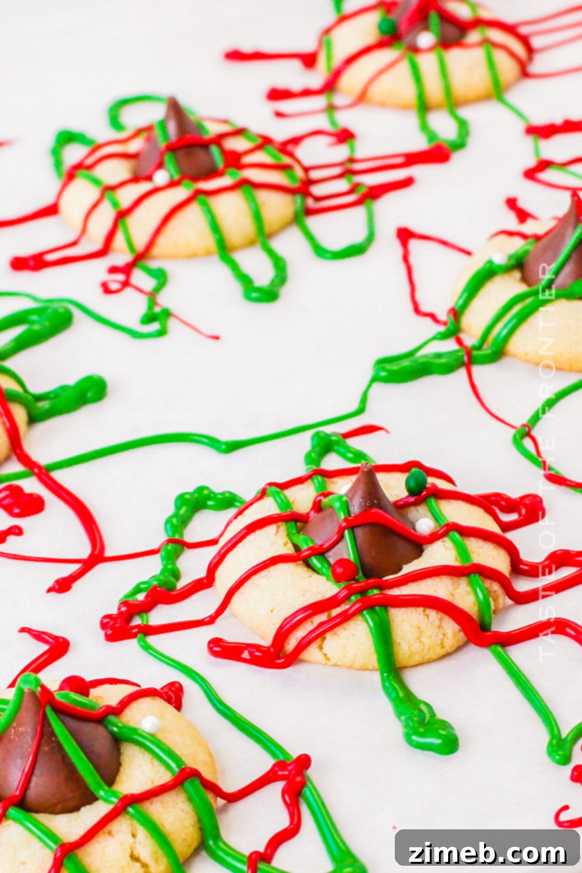 Buttery Christmas Shortbread 16 A festive holiday cookie assortment, featuring colorful shortbread cookies and other delicious treats.
