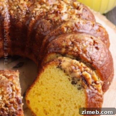 A beautifully presented Rum Cake, perfect for holiday dessert.