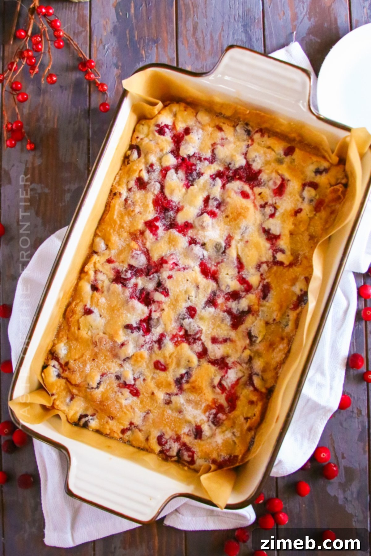A festive Christmas Cake dessert, hinting at holiday celebrations.