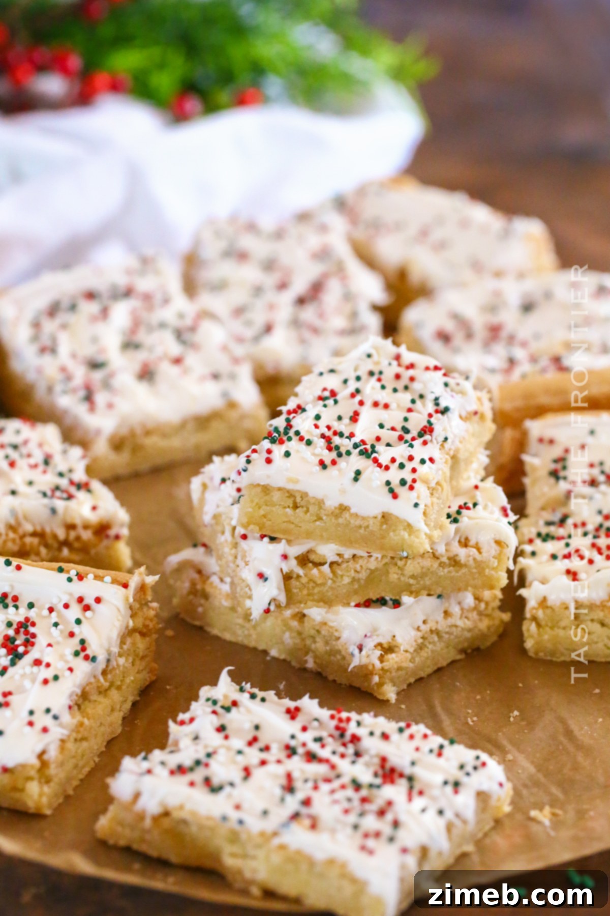 Easy Sugar Cookie Bars 16 Easiest Sugar Cookie Bar recipe with sprinkles