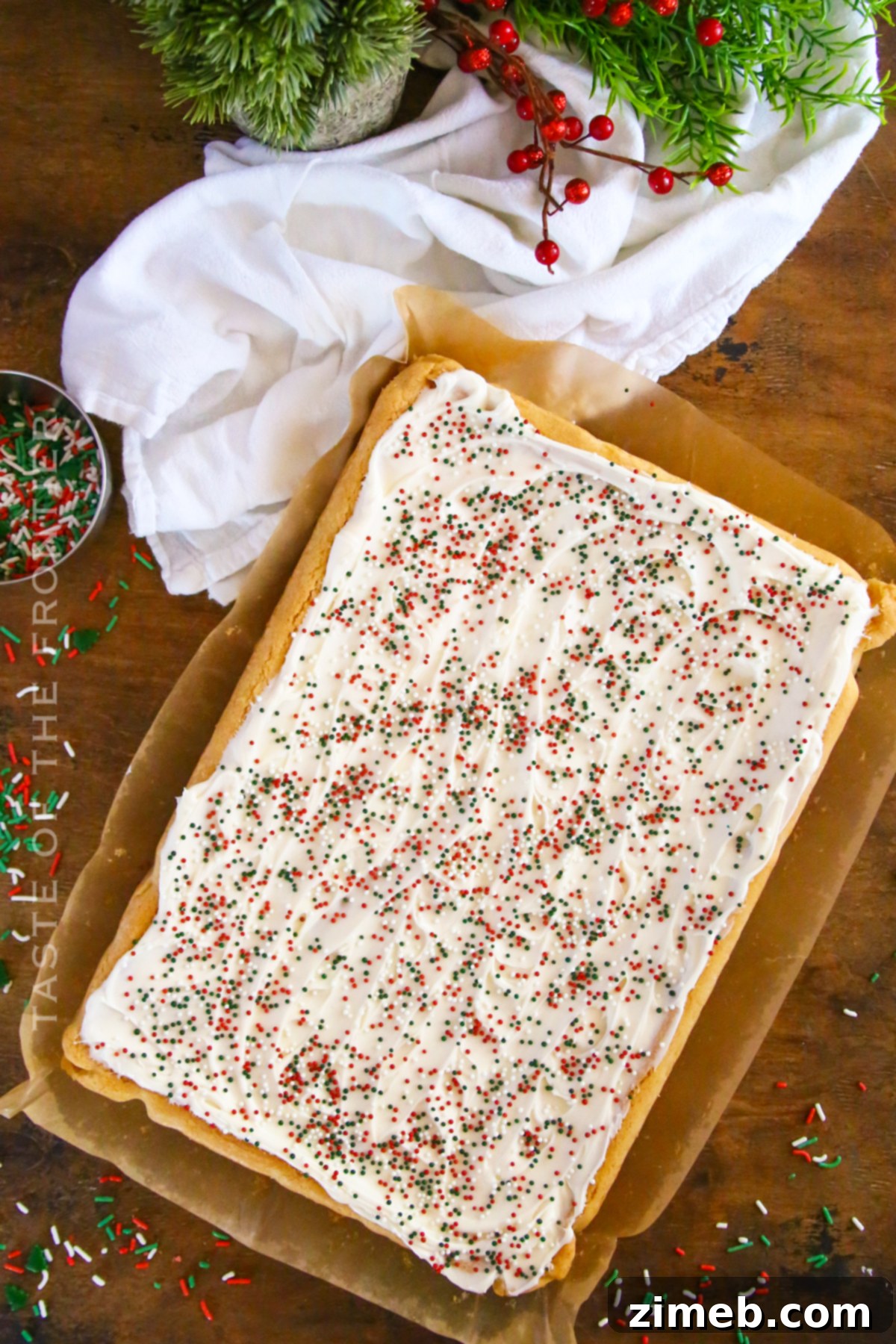 Easy Sugar Cookie Bars 3 Recipe for Frosted Sugar Cookie Bars