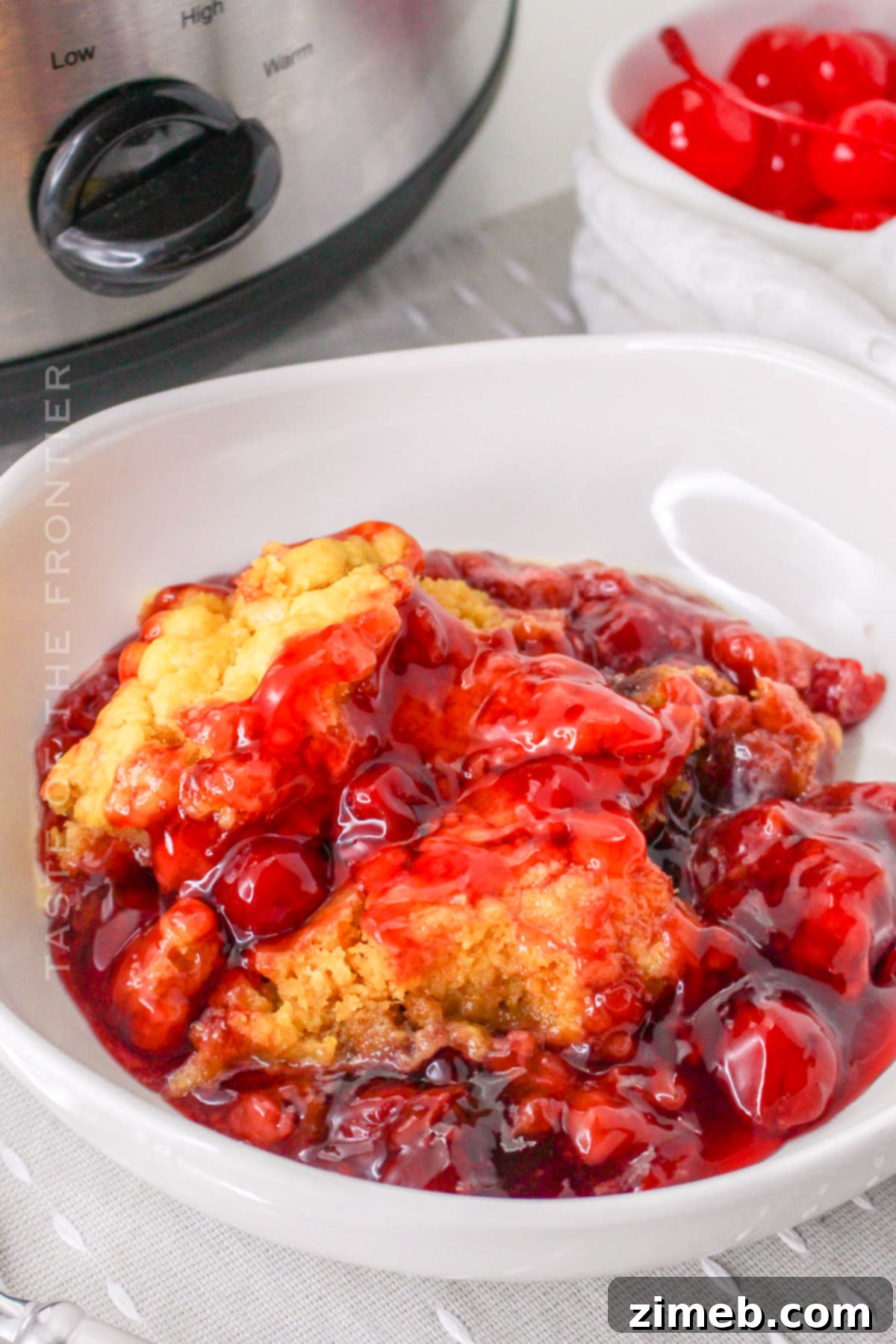 Effortless Cherry Dump Cake 15 Delicious Cherry Cake Recipe from a slow cooker