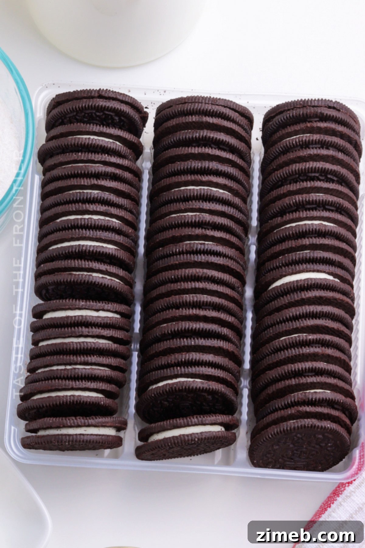 Oreo Cookie Crust ingredients