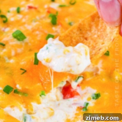 Sweet Creamy Corn Delight 16 Cream Cheese Corn Dip, a delicious appetizer