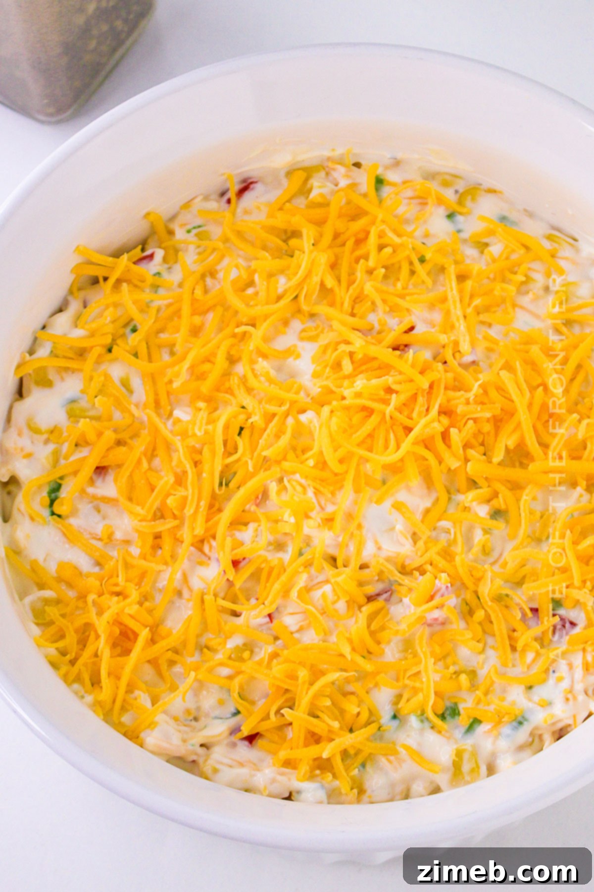 Sweet Creamy Corn Delight 7 Cream Cheese Corn Dip ready to bake
