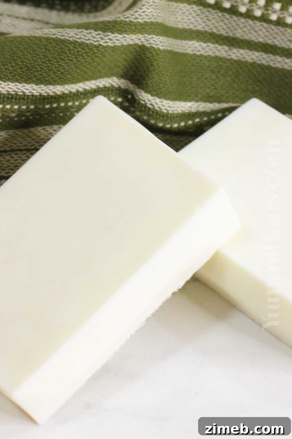Nourishing Tallow Soap 3 Homemade Tallow Soap on a rustic background
