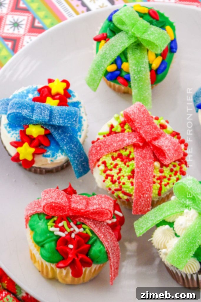 15 Joyful Christmas Cupcake Creations 12 Ugly Sweater Christmas Cupcakes Recipe for Holiday Parties