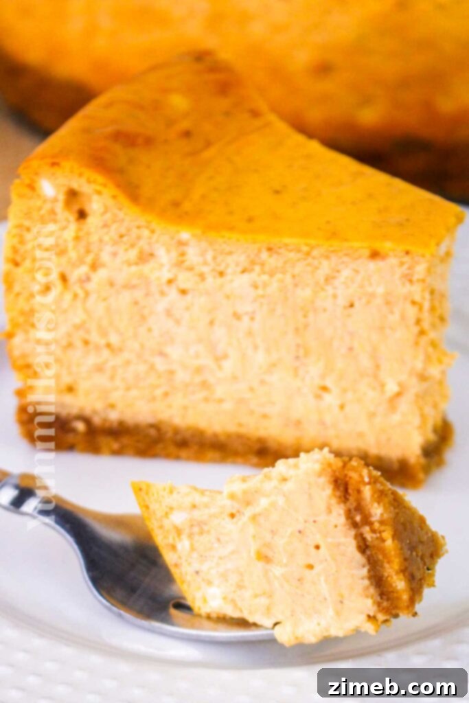 Sweeten Your Holiday: 40 Simple Thanksgiving Desserts 11 Pumpkin Cheesecake recipe