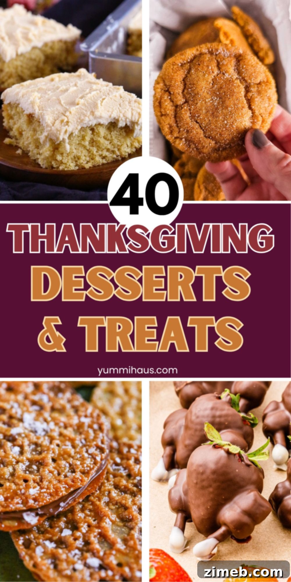 Sweeten Your Holiday: 40 Simple Thanksgiving Desserts 43 40 Easy Thanksgiving Desserts & Sweet Treats
