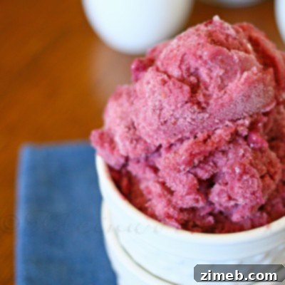 Blackberry & Banana Ice Cream recipe image
