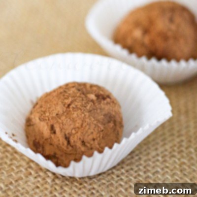 Nutella Kahlua Truffles